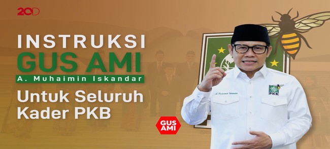 Instruksi Ketua Umum PKB untuk seluruh kader di indonesia