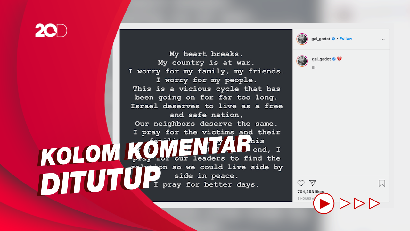 Komentar Gal Gadot soal Konflik Israel-Palestina Jadi Sorotan