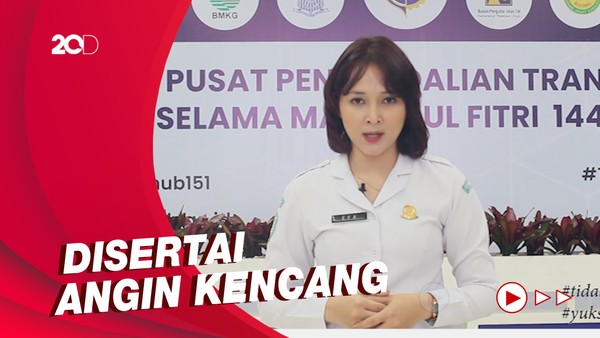 H+1 Lebaran 2021, Sejumlah Wilayah Berpotensi Hujan Lebat