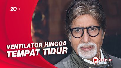 Donasi Amitabh Bachchan Bantu India Hadapi Krisis Tsunami COVID-19 