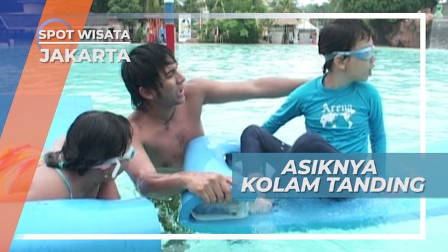 Siapa Cepat Dia Dapat, Beradu Menuju Finish di Kolam Tanding, Jakarta