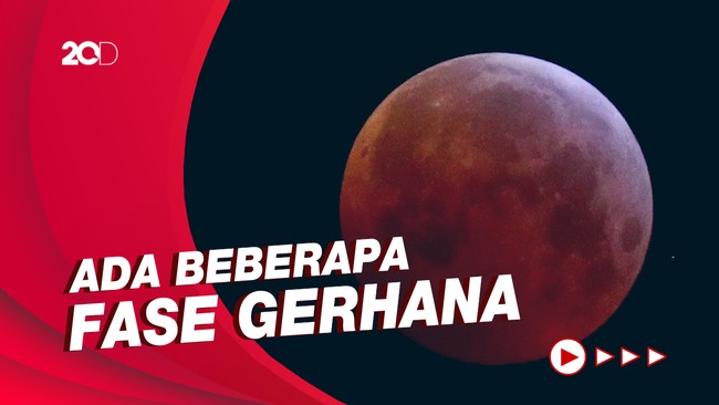 Jadwal Gerhana Bulan Total di Indonesia 26 Mei
