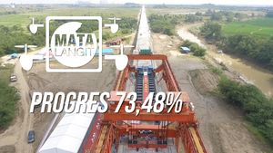 Melihat Via Udara Proyek Kereta Cepat Jakarta-Bandung