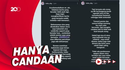 Klarifikasi Dokter yang Sebut Ayus Suami Nissa Sabyan
