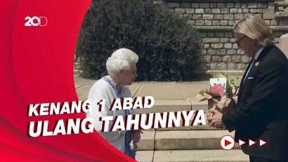 Ratu Elizabeth Tandai Ulang Tahun Pangeran Philip dengan Bunga Mawar
