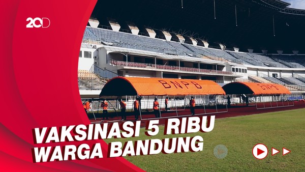Stadion GBLA Disulap Jadi Tempat Vaksinasi COVID-19 untuk Besok