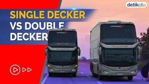 Intip Keunggulan Bus Double Decker Dibanding Single Decker