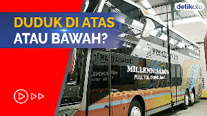 Di Mana Posisi Ternyaman Duduk di Bus Double Decker?