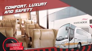 Grebek Bus Pariwisata Mewah