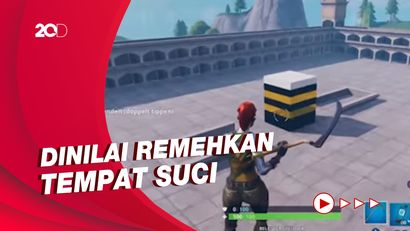 Dikecam, Game Fortnite Dinilai Hancurkan Ikon Mirip Kabah