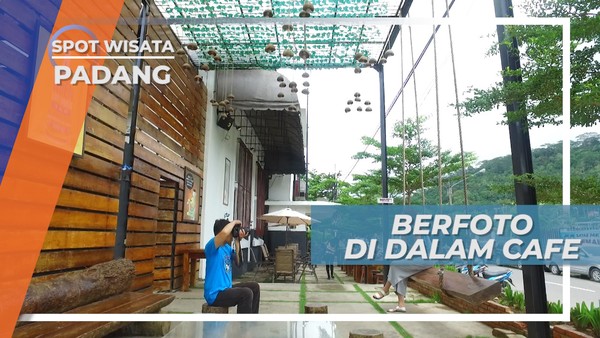 Spot Foto Estetik di Cafe Unik, Padang