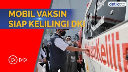 Jemput Bola, Anies Baswedan Terjunkan Mobil Vaksin Keliling