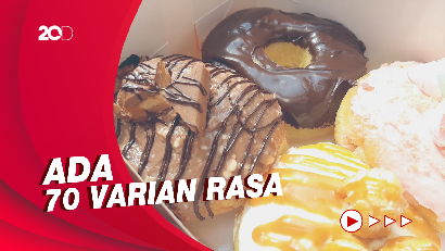 Mencicipi Donat Bahagia yang Viral di Bandung