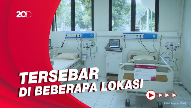 2.000 Tempat Tidur Tambahan Disiapkan untuk Pasien COVID-19