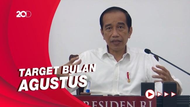 Jokowi: Segera Percepat Vaksinasi untuk Ciptakan Herd Immunity!