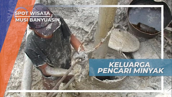 Lubang Sumur Minyak Tua Harapan Penghidupan Keluarga Desa Sungai Angit Musi Banyuasin 