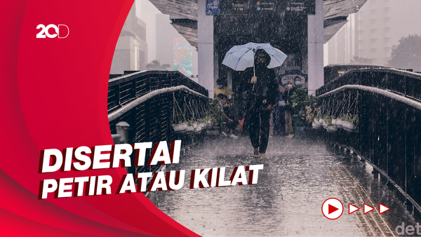 Waspadai Potensi Hujan Lebat di Sebagian Besar Wilayah Indonesia