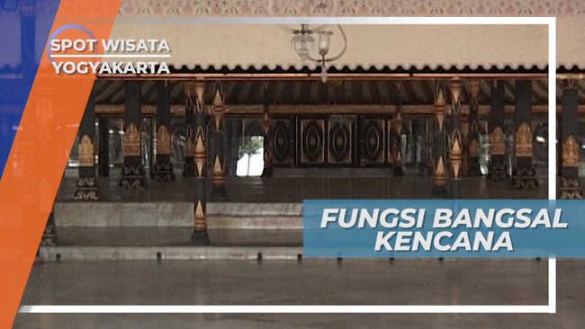 Singgasana Raja di Bangsal Kencana Yogyakarta