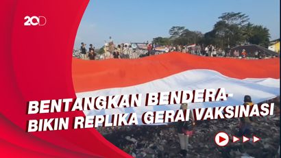 Melongok Kreativitas Warga Tasikmalaya Sambut HUT ke-76 RI