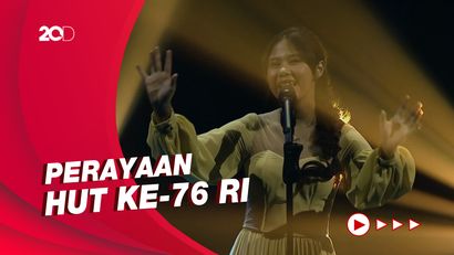 Merdunya Nadin Amizah Senandungkan Lagu Tanah Airku