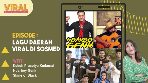 Makin Bersinar, Lagu Bahasa Daerah Viral di Sosial Media