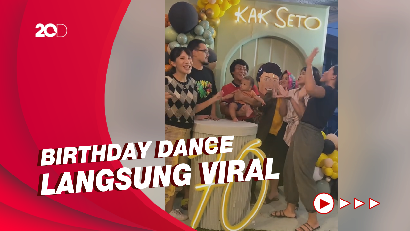 Lincahnya Kak Seto Joget hingga Push Up di Ultah Ke-70