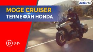 Wujud Mewah Honda Goldwing Terbaru yang Dijual Rp 1,1 M