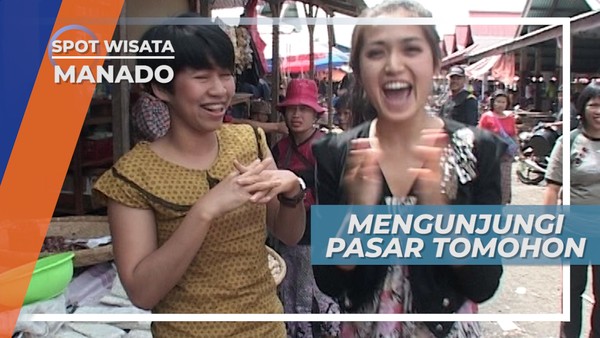 Tantangan Unik di Pasar Tomohon, Manado
