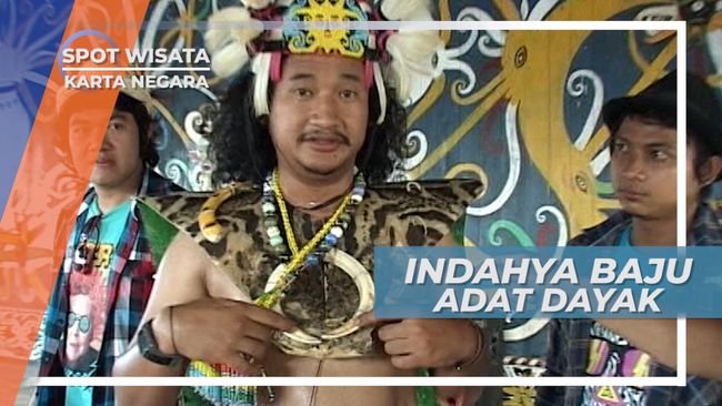 Upacara Adat Dayak Kenyah di Lung Anai