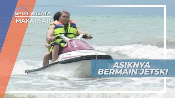 Menerjang Ombak dengan Jetski Makassar