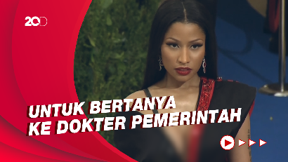 Sebut Vaksin Bikin Impoten, Nicki Minaj Diajak ke Gedung Putih