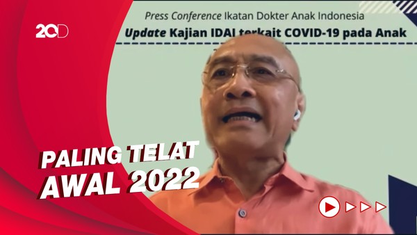 IDAI Desak Vaksinasi Covid-19 Anak di Bawah 12 Tahun Disegerakan!