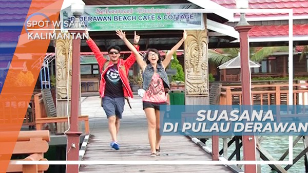 Pulau Derawan, Suasana Pantai yang Asri dan Panorama Indah