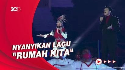 Gegap Gempita Ruth Sahanaya hingga Tulus di Pembukaan PON XX