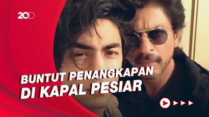 Penampakan Anak Shah Rukh Khan Saat Menuju Rutan Narkoba