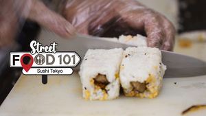 Pernah Jualan di Amerika, Kini Penjual Sushi Tokyo Tawarkan Sushi Murah