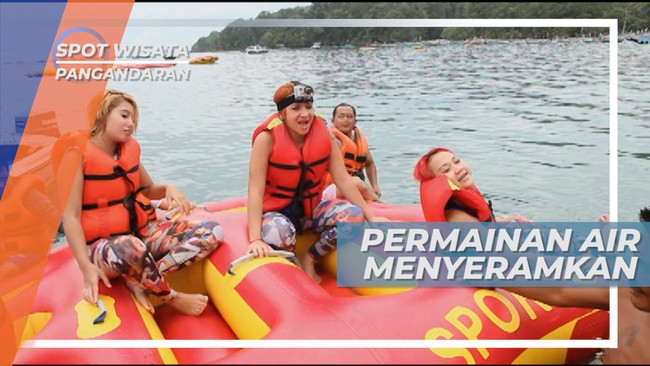 Pacu Adrenalin, Mencoba Wahana Air Gladiator, Pangandaran
