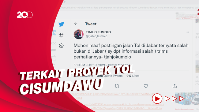 Sempat Unggah Foto Hoax, Menteri Tjahjo Kumolo Minta Maaf