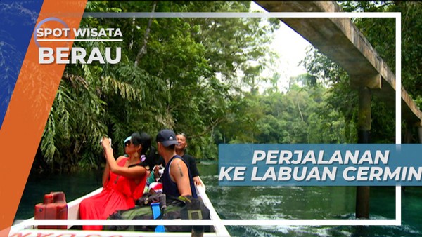 Jelajah Seru Berau, Pemandangan Menuju Labuan Cermin