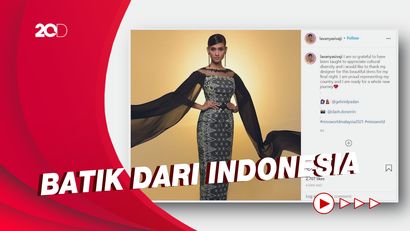 Klaim Batik Milik Negaranya, Miss World Malaysia Dihujat Netizen RI