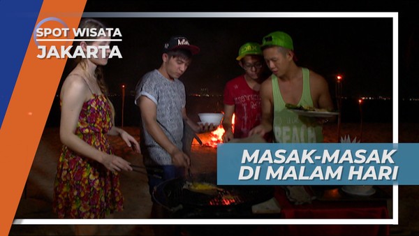 Bakar Ikan, Serunya Makan-makan di Pinggir Pantai, Jakarta