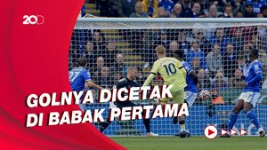 Arsenal Bungkam Leicester City 2-0
