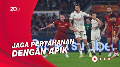 AC Milan Tumbangkan AS Roma dengan 2-1