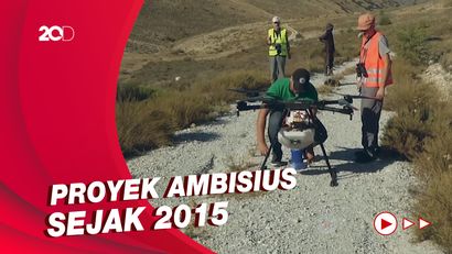 Saat Ilmuwan Spanyol Coba Pulihkan Hutan dengan Bantuan Drone