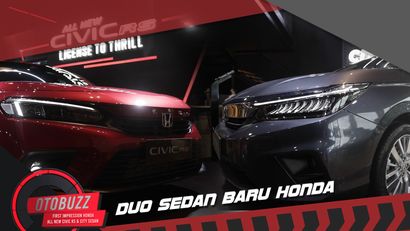 Canggih! Kesan Pertama All New Civic RS dan All New City