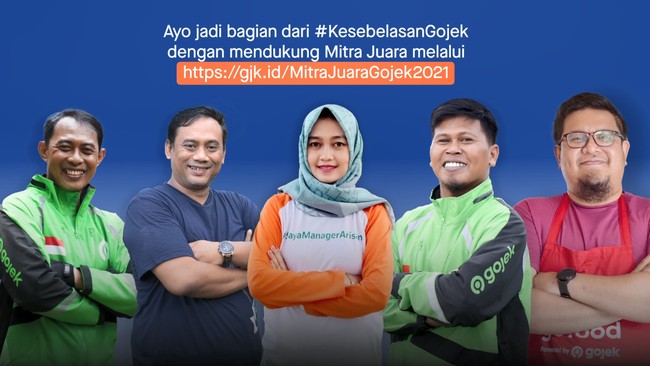 11 tahun Menginspirasi, Gojek Berikan Apresiasi Pada Mitra Inspiratif
