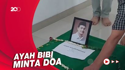 Suasana Salat Jenazah Vanessa Angel dan Suami