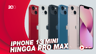 Berikut Daftar Harga iPhone 13 Series di Indonesia