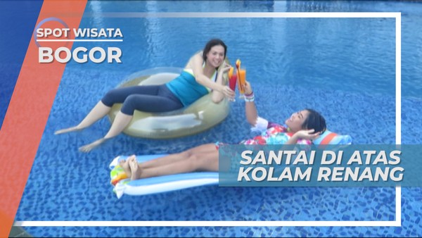 Menikmati Udara Sejuk Kota Bogor Dengan Bersantai di Kolam Renang Penginapan