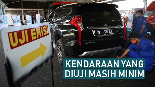 Batalnya Tilang Uji Emisi di DKI Pada 13 November